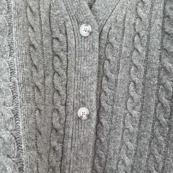 Abercrombie & Fitch Cable Knit Super Soft Cardigan - Picture 3 of 3